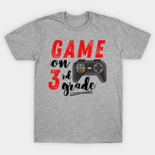 Game On 3rd Grade Back to School T-Shirt